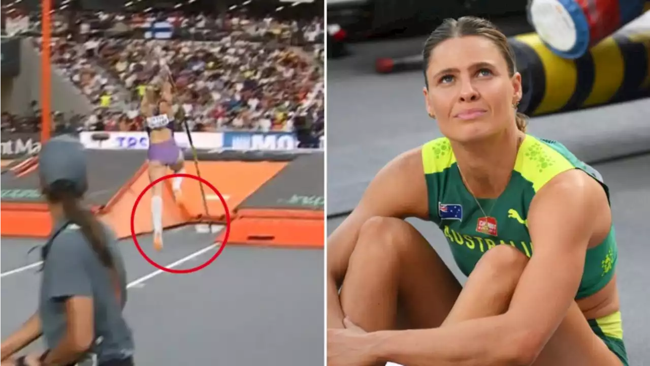 ‘Just look at it’: Aussie baffled by bizarre pole vault detail