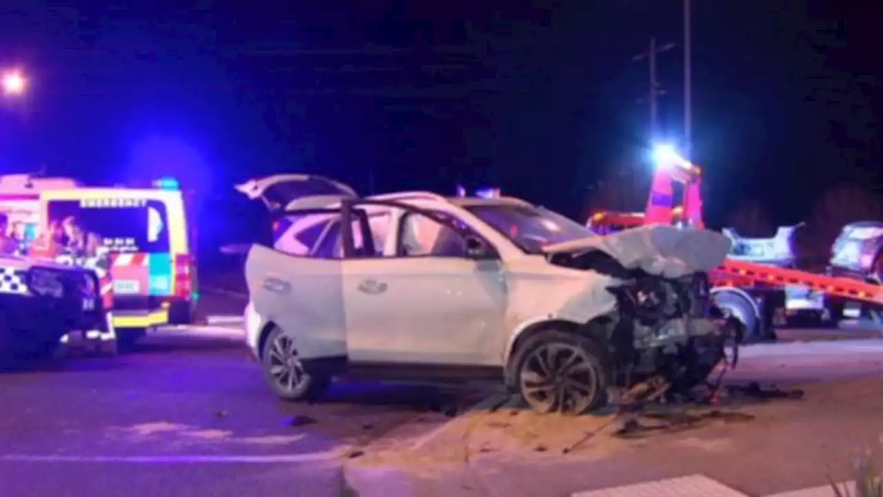 Two teens seriously injured in collision involving stolen car