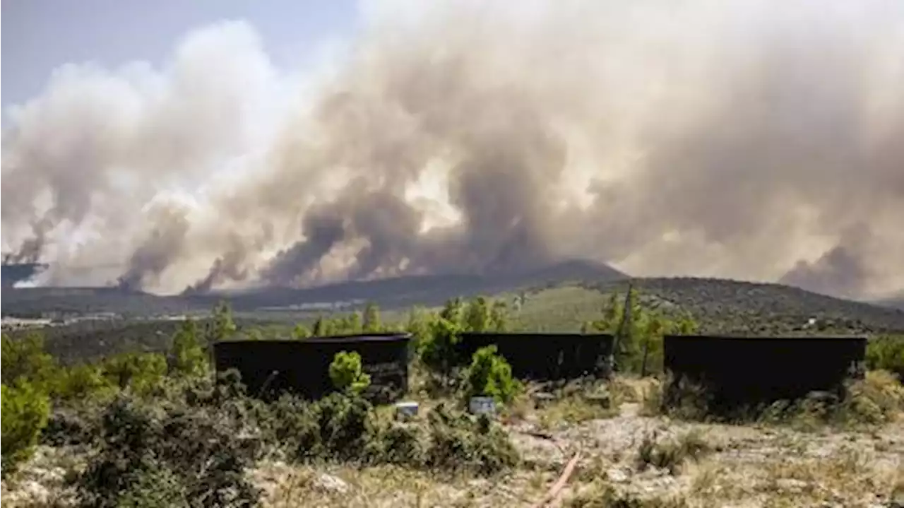 Una nueva ola de incendios afecta a Grecia que ya cuenta con dos muertos