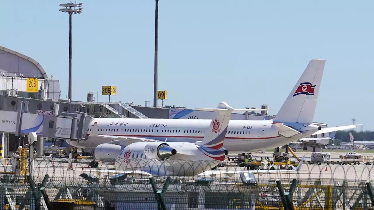 North Korean plane takes off from Beijing in a sign Pyongyang is opening borders post-pandemic