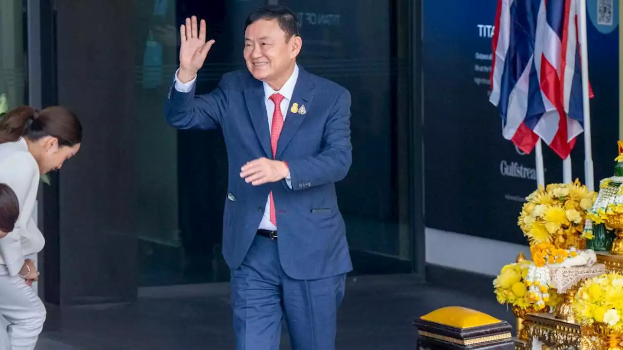 Thailändischer Ex-Ministerpräsident Thaksin aus Exil zurück