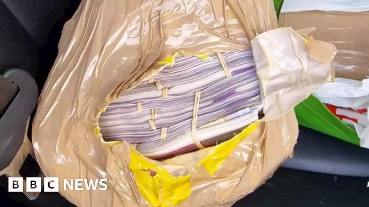 Man arrested over £250k found in car stopped on M6 in Lancashire