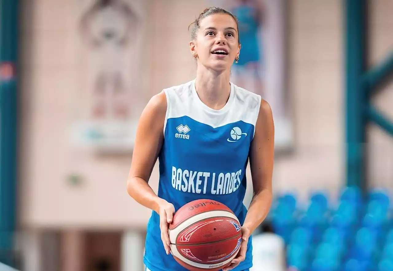 Claire Parisi, partenaire d’entraînement de Basket Landes