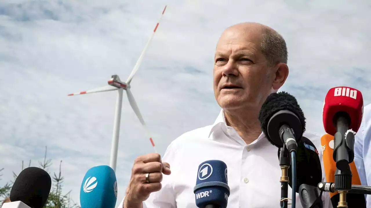 Lob für Bürger-Windpark: Kanzler Scholz gibt Simmerath Rückenwind