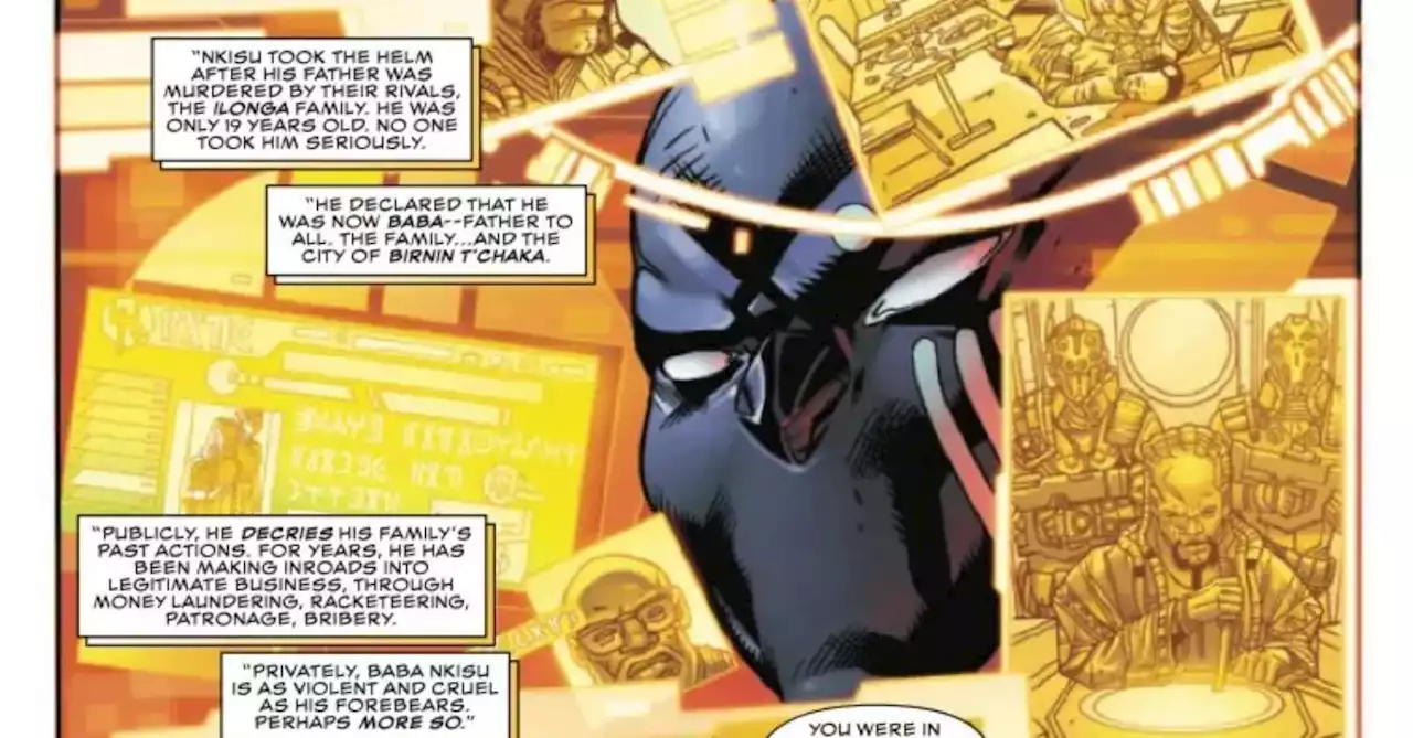 Black Panther #3 Preview: T'Challa's New Cyberstalker: Deathlok