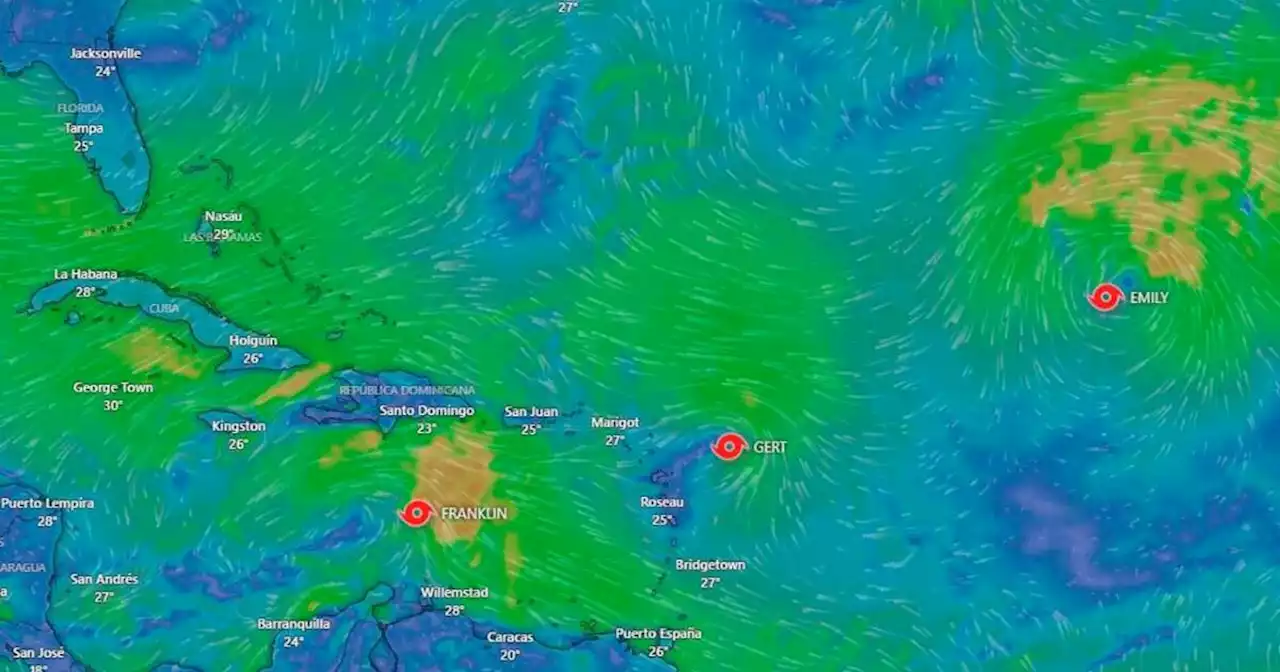 La calma se acaba en el Atlántico con tres tormentas y una cerca de formarse