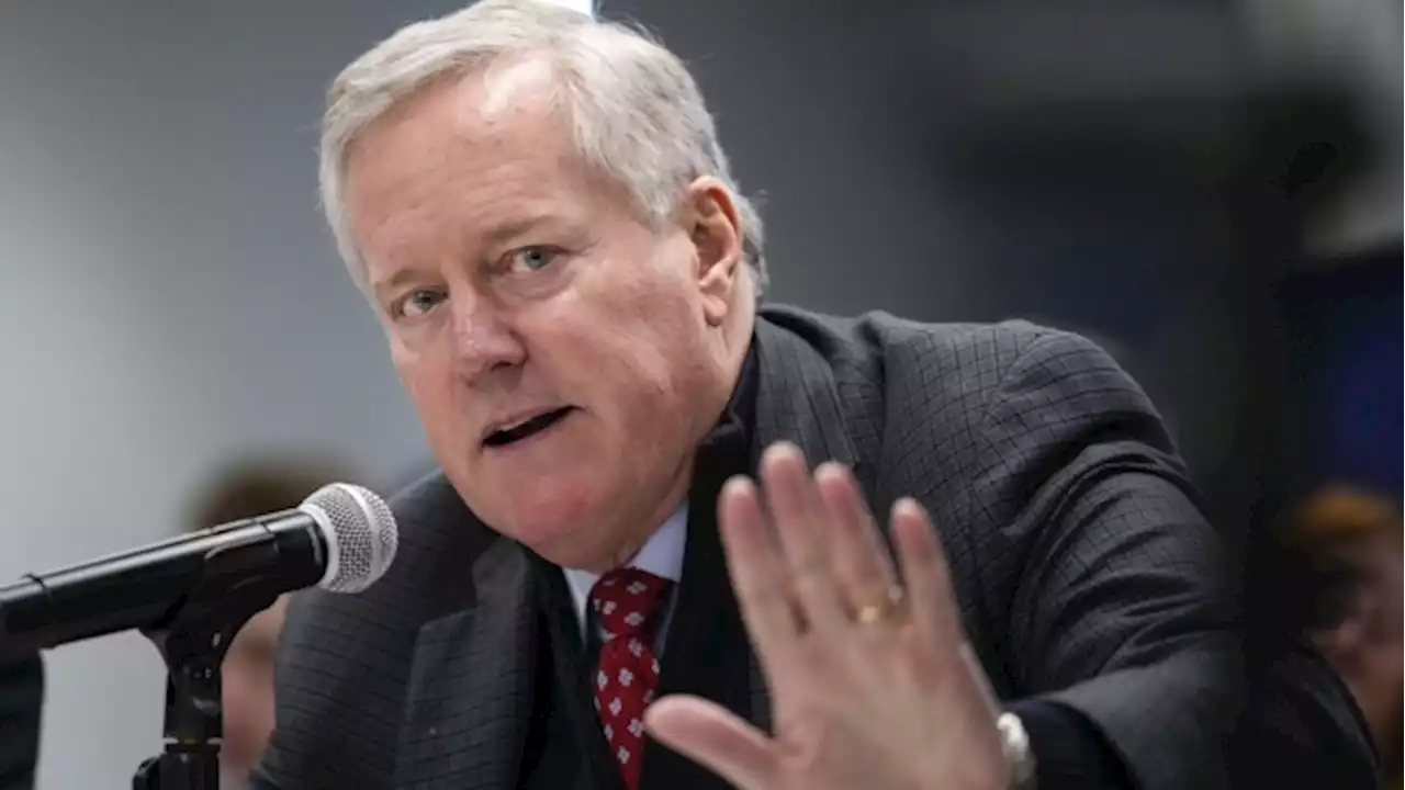 Mark Meadows Asks Judge to Block His Arrest in Georgia Election Case