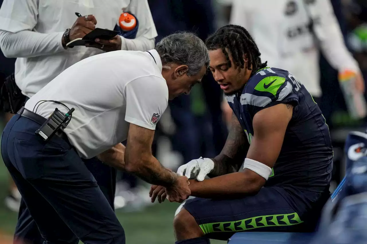 Seahawks’ Jaxon Smith-Njigba undergoing wrist surgery; status for season opener uncertain