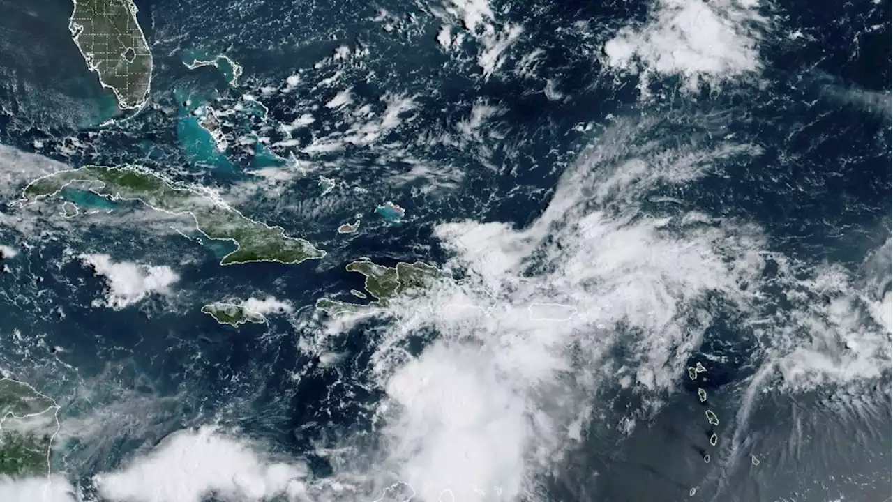 Tropical Storm Franklin nears the Dominican Republic and Haiti bringing torrential rain