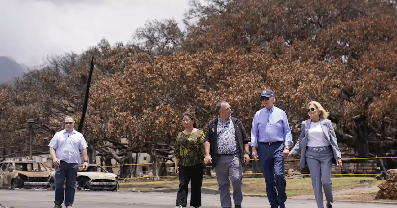 Hawaii fire: Joe Biden promises further federal aid to rebuild Maui after devastation