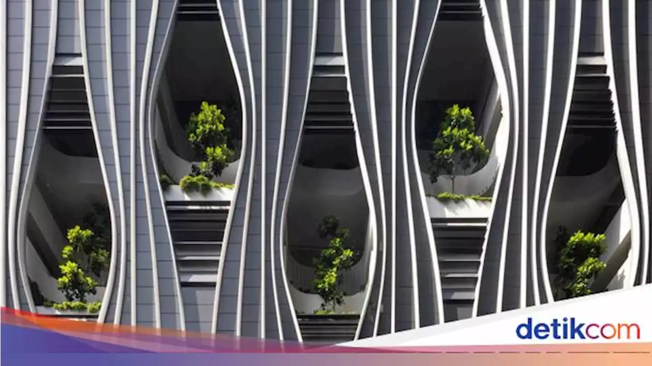 Menilik Pencakar Langit 'Biofilik' dengan 80 Ribu Pohon di Singapura