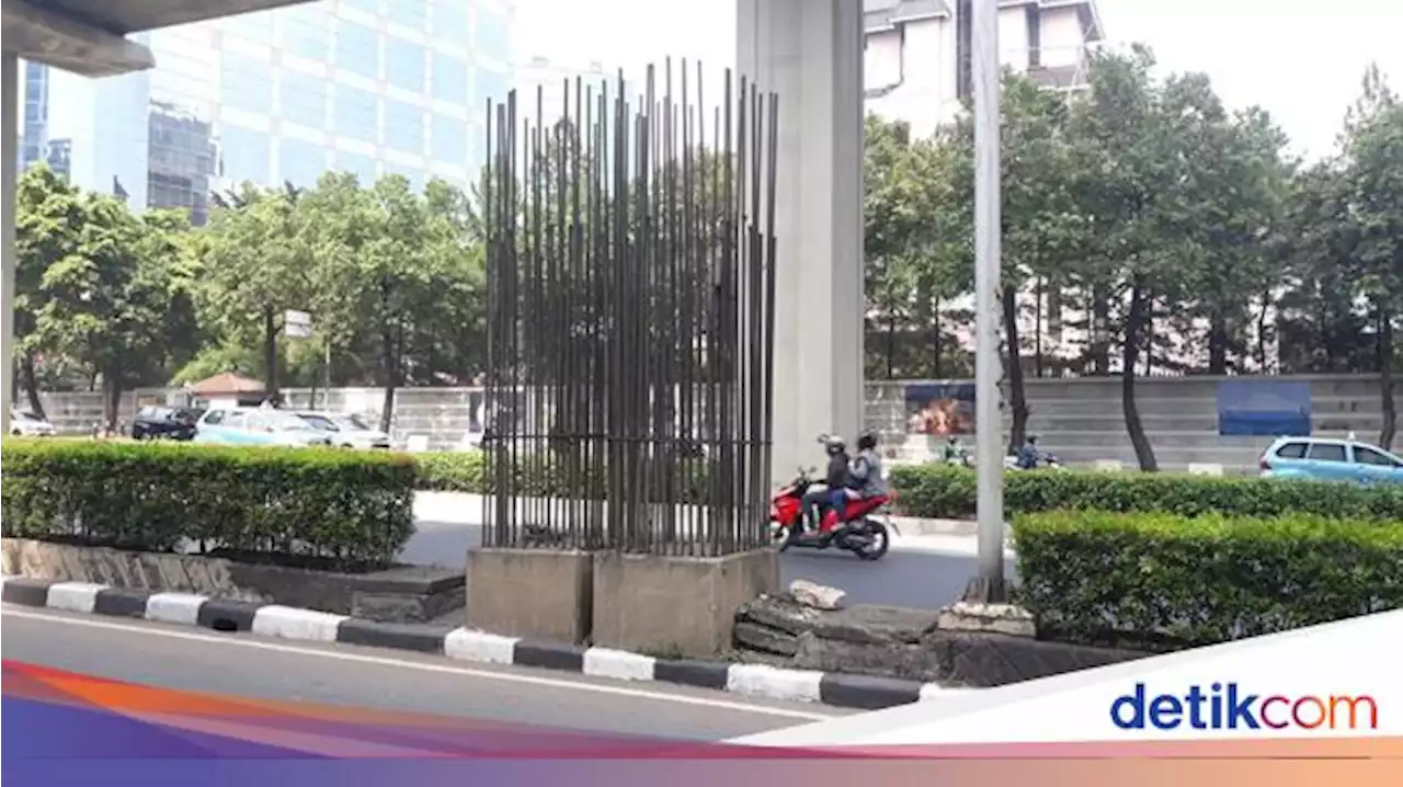 Sisa Proyek Mangkrak Monorel Jakarta Bak Batu Nisan Raksasa