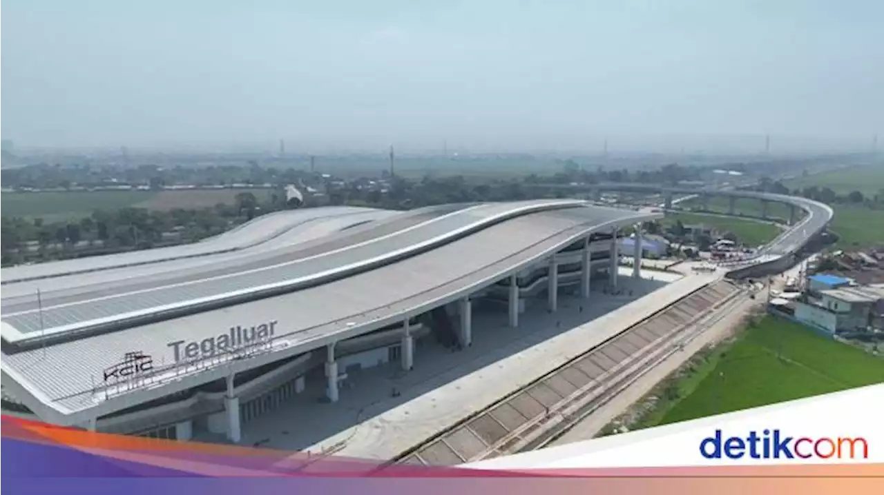 Stasiun Kereta Cepat Tegalluar Nyambung ke Stadion GBLA-Masjid Al Jabbar