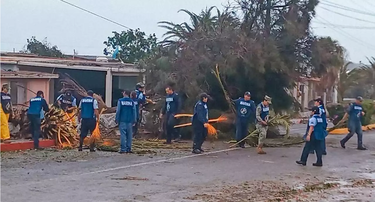 Realizan recuento de daños por ciclón Hilary en Mulegé, Baja California Sur