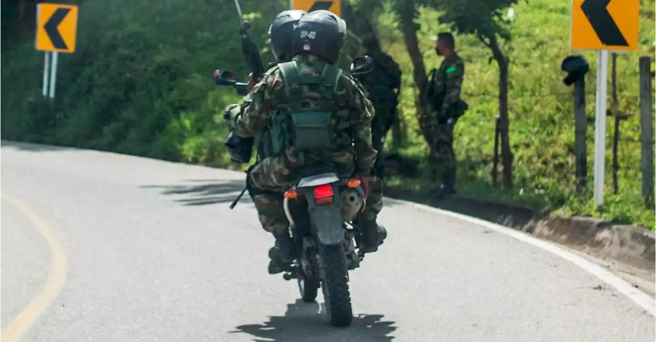 Soldado mató con su arma de dotación a dos compañeros en Ituango