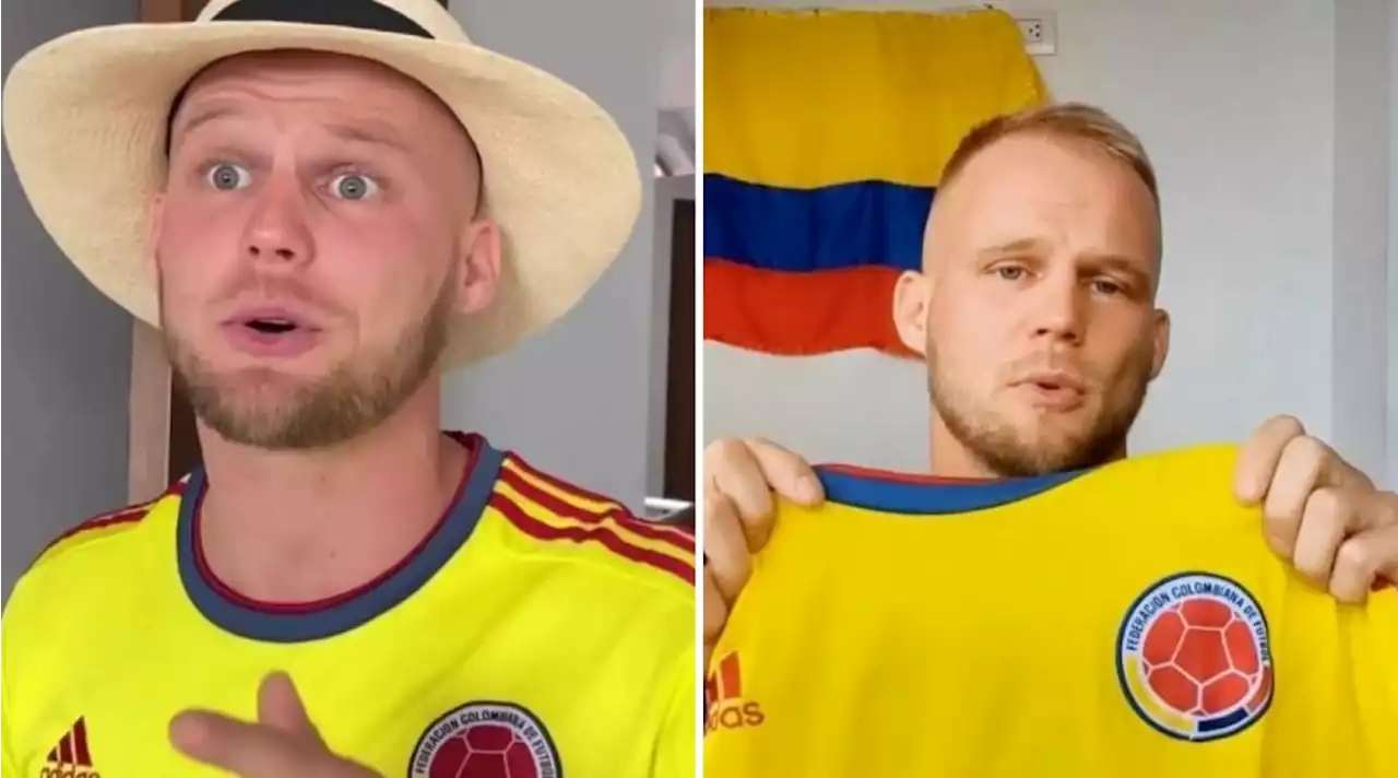 El youtuber Dominic Wolf podrá utilizar nueva camiseta de Colombia, ¿cuál es?