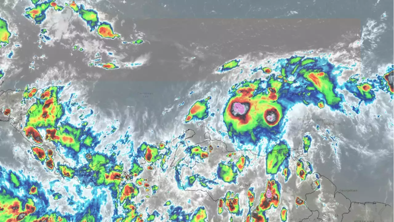 Ideam pone alerta amarilla por efecto de tormenta Franklin en el Caribe de Colombia