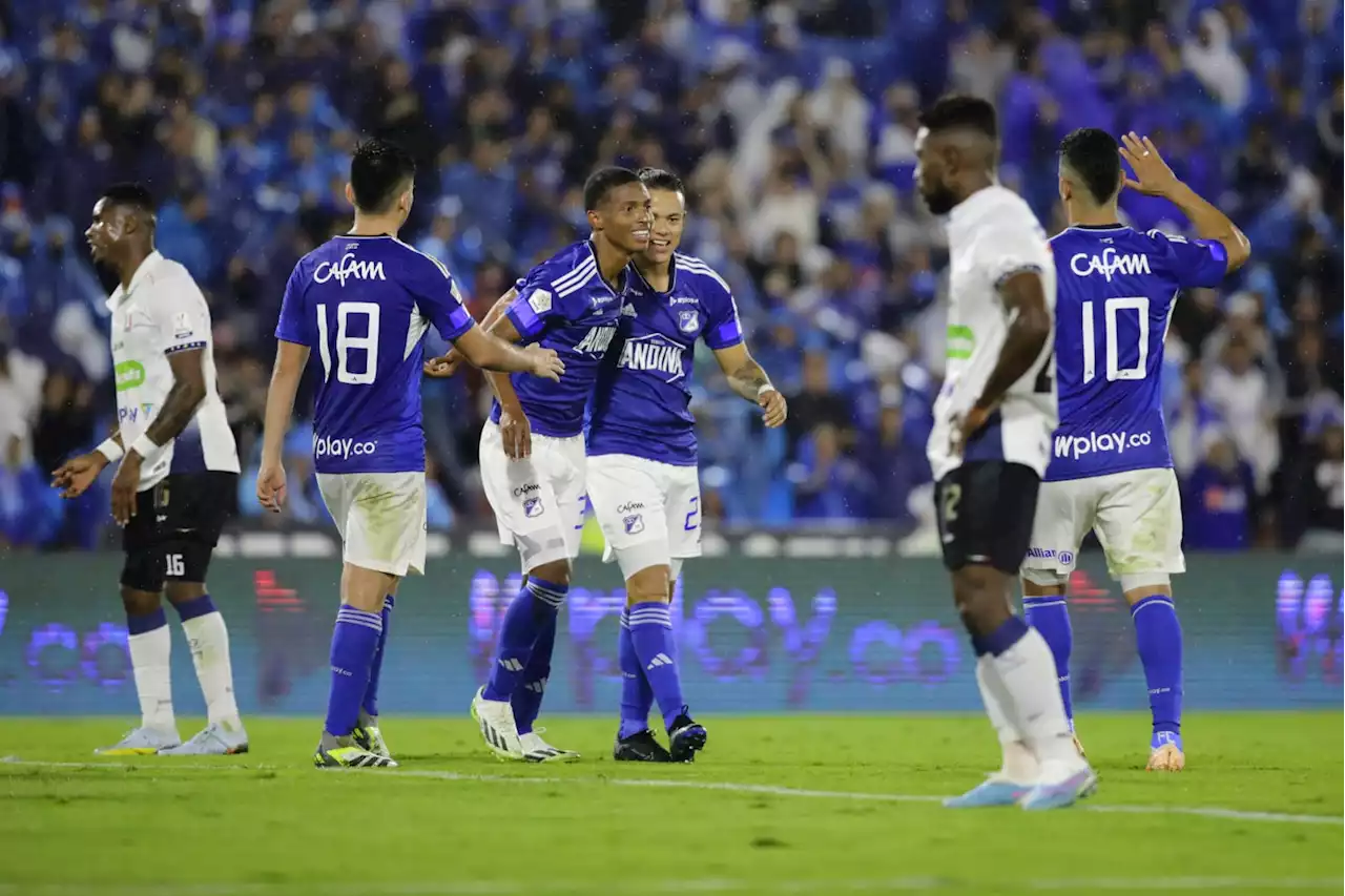 Millonarios sufrió con Once Caldas, pero consiguió un triunfo importante en la Liga