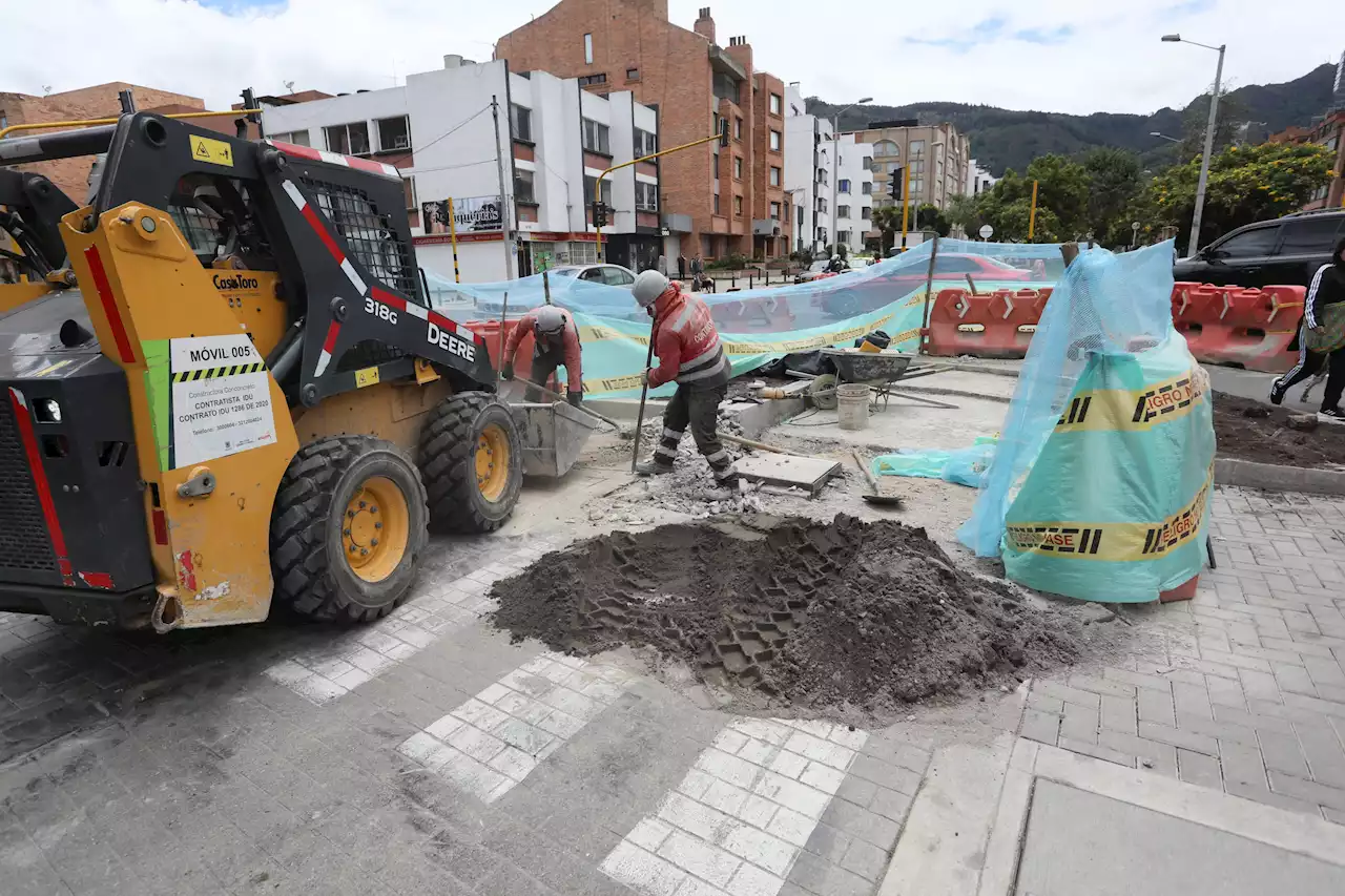 Vecinos rechazan apertura de huecos en una obra terminada de la 116, al norte de Bogotá