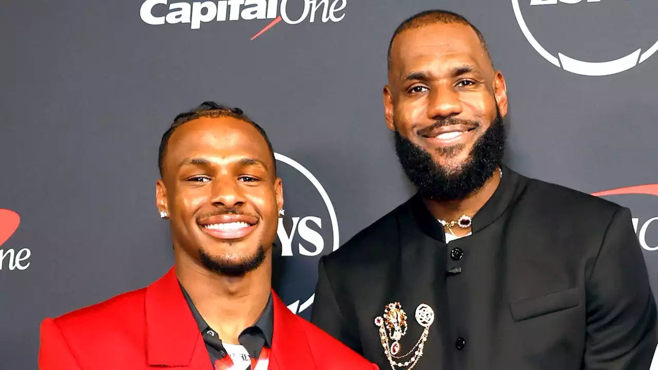 LeBron James and Son Bronny Go to Drake's Concert After Health Scare