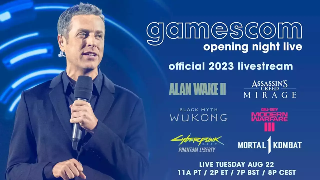 Watch tonight's Gamescom Opening Night Live here with us