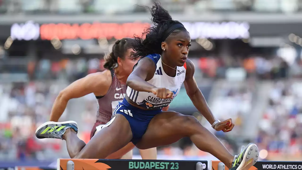 - Samba-Mayela entre en demi-finales du 100 m haies sans Bapté, Harrison supersonique