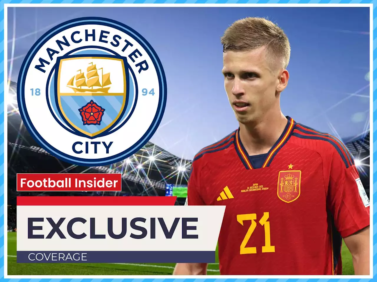 Major update on Man City signing Dani Olmo