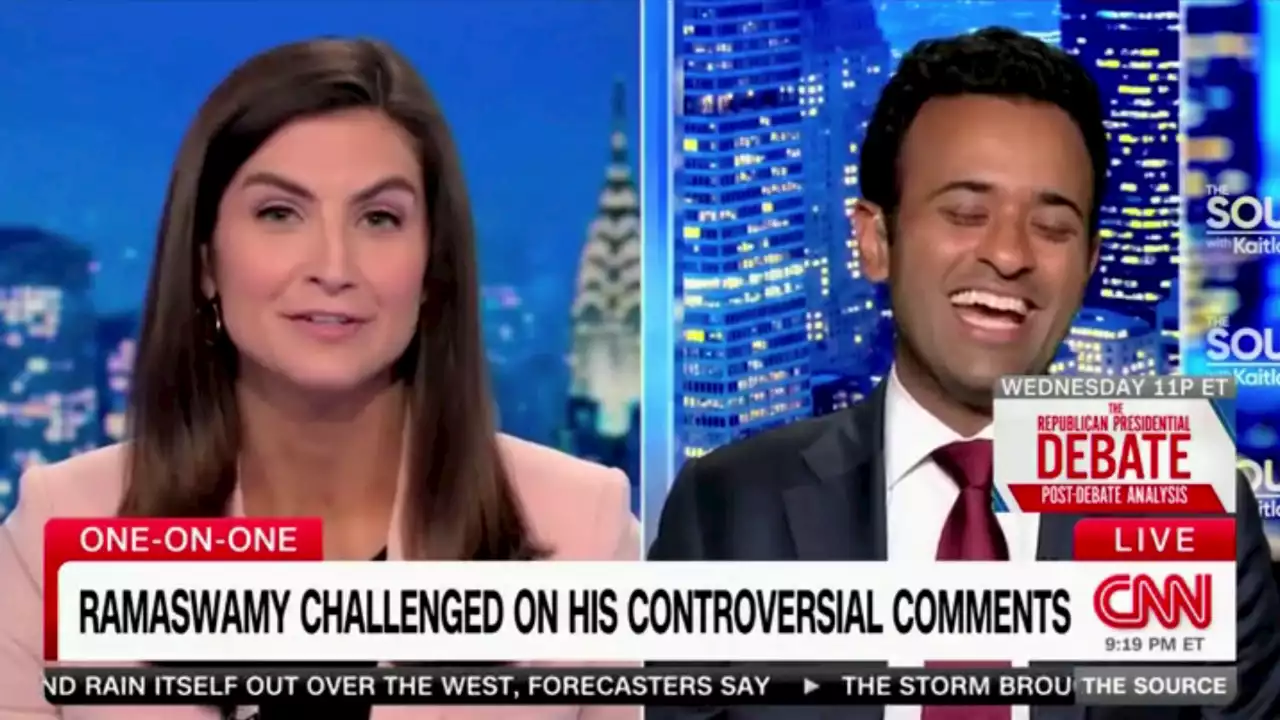 Vivek Ramaswamy accuses CNN of deceptive editing in debate on Taiwan: 'Kaitlan, Kaitlan, Kaitlan!'