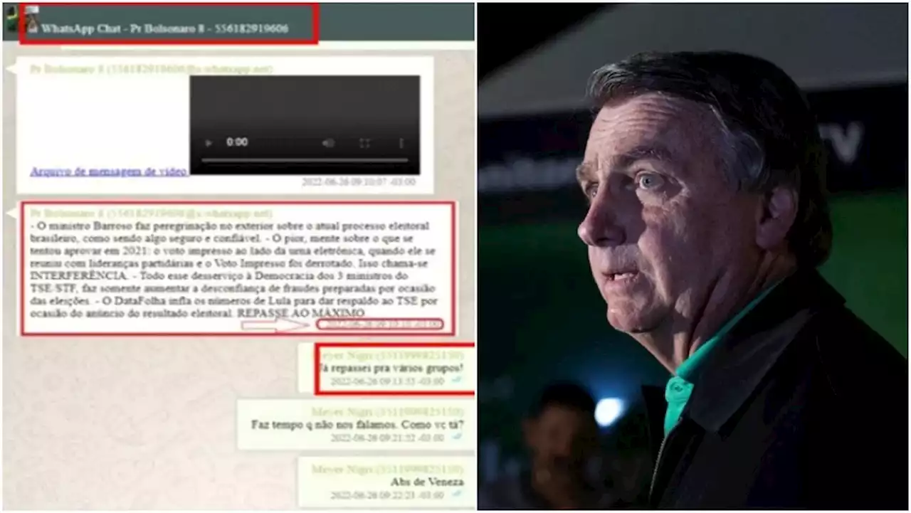 PF intima Bolsonaro a depor em caso de empresários que discutiram golpe de Estado em mensagens de WhatsApp