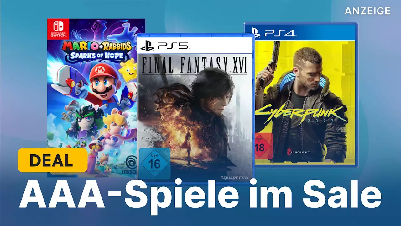 AAA-Hits im Angebot: Spiele für PS5, PS4, Xbox & Switch günstig im neuen MediaMarkt-Sale