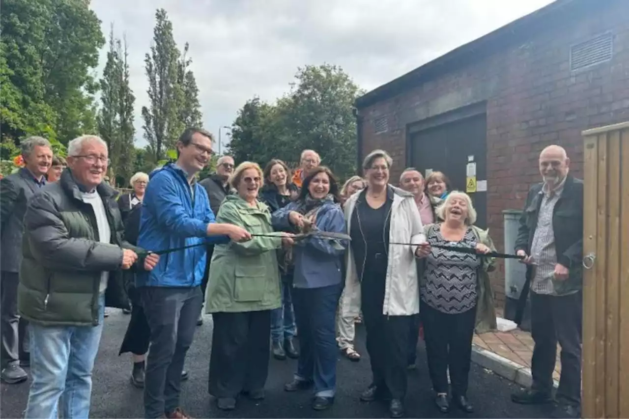 Glasgow city centre garden officially opens