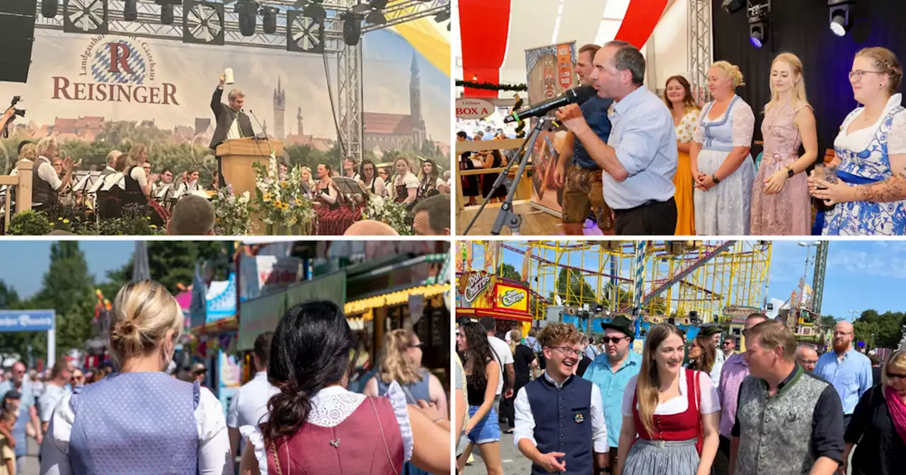 Die Macht der Bilder: Ein Trumm von Politik auf dem Gäubodenvolksfest