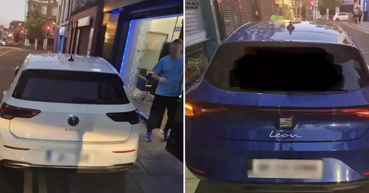 Gardai nab pair of motorists who blocked path while getting spray tans