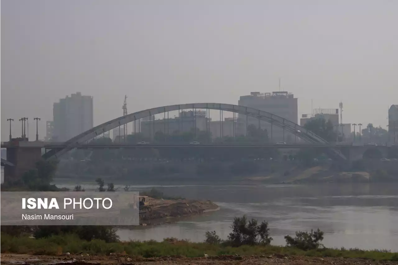 هوای ۶ شهر خوزستان در وضعیت 'ناسالم'/ اهواز همچنان 'قرمز'