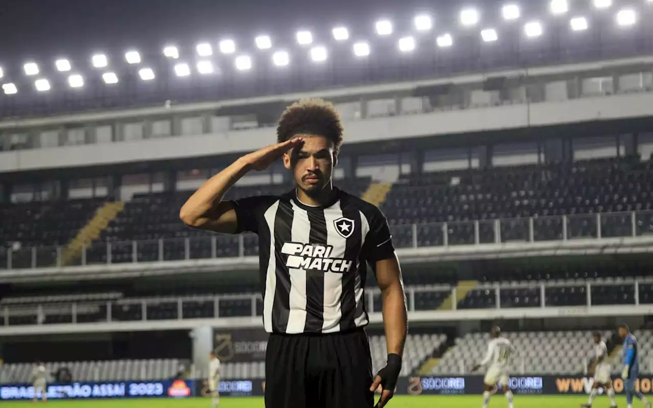 Adryelson, do Botafogo, é o líder em ações defensivas e cortes do Campeonato Brasileiro | Botafogo