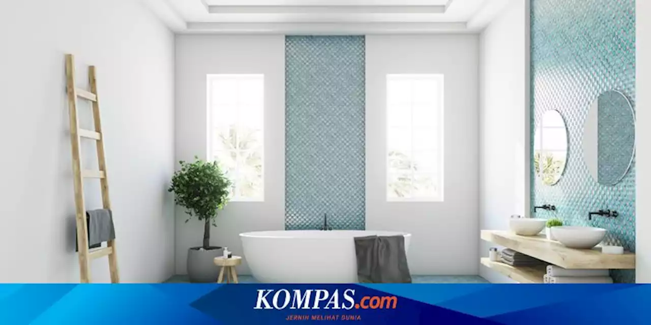 5 Warna Cat Kamar Mandi yang Tenang dan Menarik