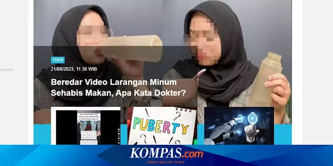 [POPULER TREN] Kata Dokter soal Larangan Minum Sehabis Makan | Cara Cek Status Kepesertaan BPJS Kesehatan