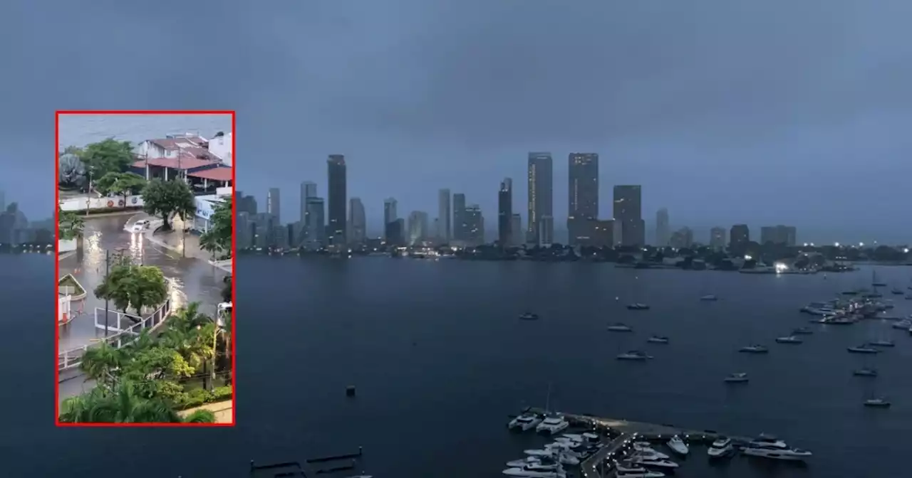 [Video] Tormenta tropical Franklin en Colombia: fuertes lluvias e inundaciones en Cartagena