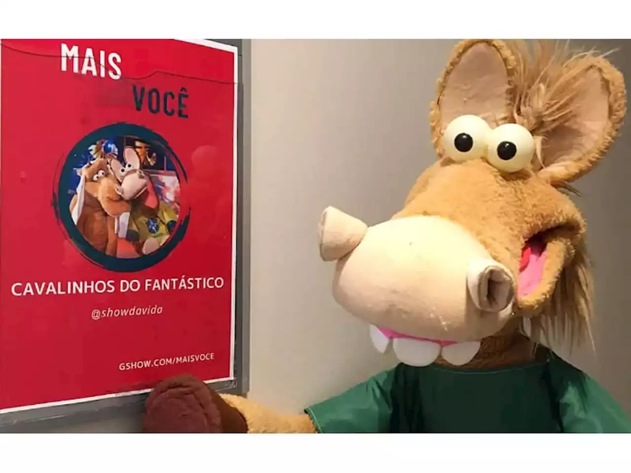 Quem faz os cavalinhos do Fantástico?