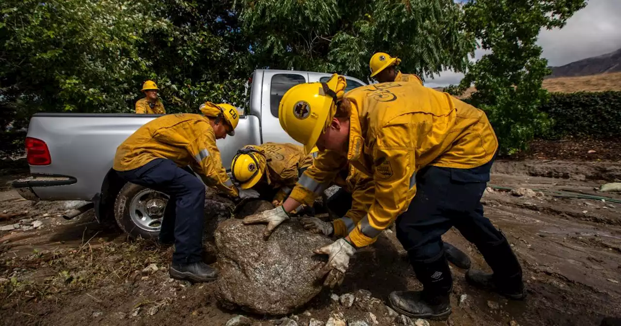 Washed-out freeways, flooded streets, but Los Angeles escapes the worst of storm