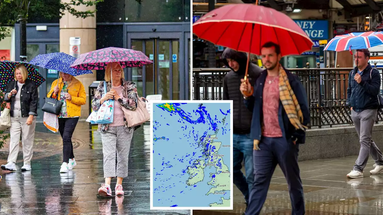 Has autumn arrived early? Hopes for August bank holiday weekend dampened as new Met Office forecast rolls in