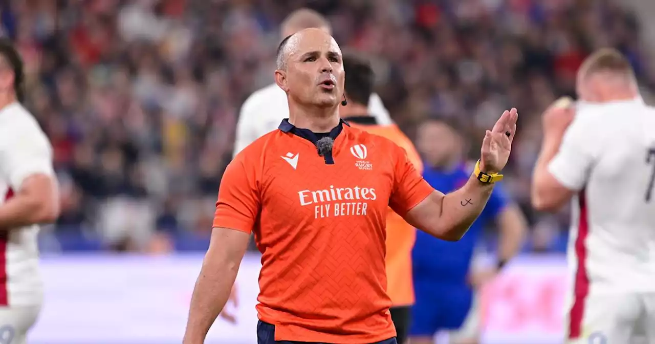 Coupe du monde de rugby : les arbitres pour les matchs du XV de France connus