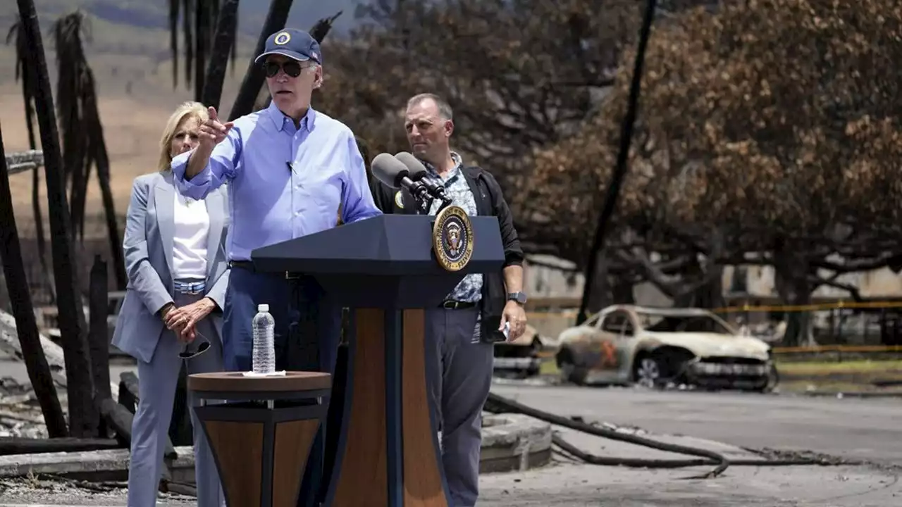 - Etats-Unis : Joe Biden à Hawaï pour réconforter les victimes des incendies