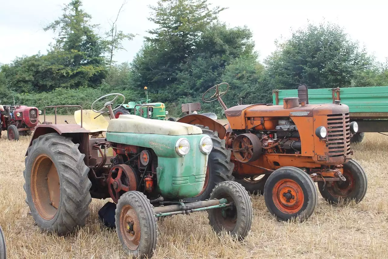 Lot : Fête des battages à l'ancienne près de Limogne-en-Quercy