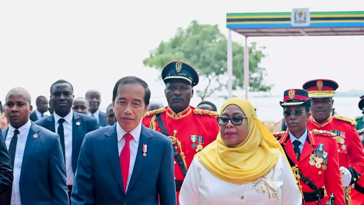 Hari Ketiga Kunjungan ke Afrika, Jokowi Bertemu dengan Presiden Tanzania