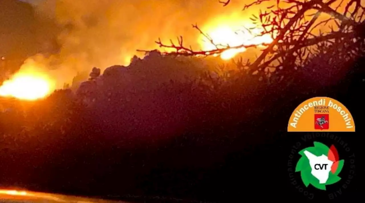 Incendio all'isola d'Elba, evacuati per precauzione un campeggio e alcune case