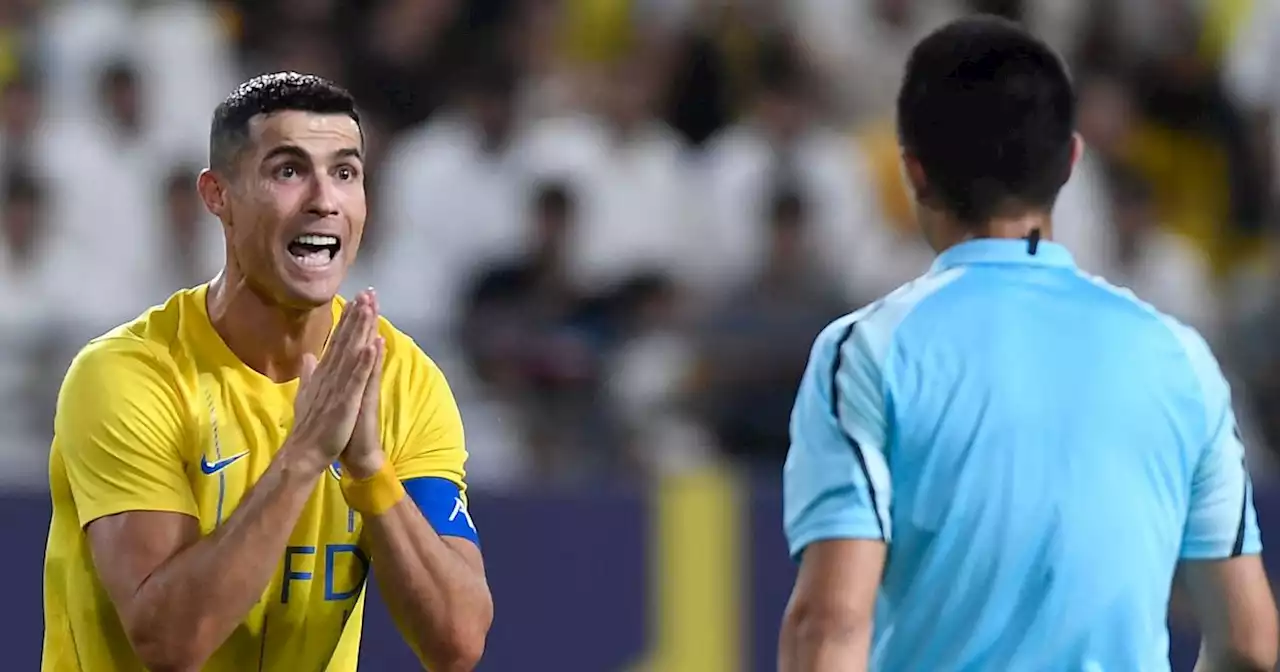 Cristiano Ronaldo involved in half-time spat as Al-Nassr claim comeback win