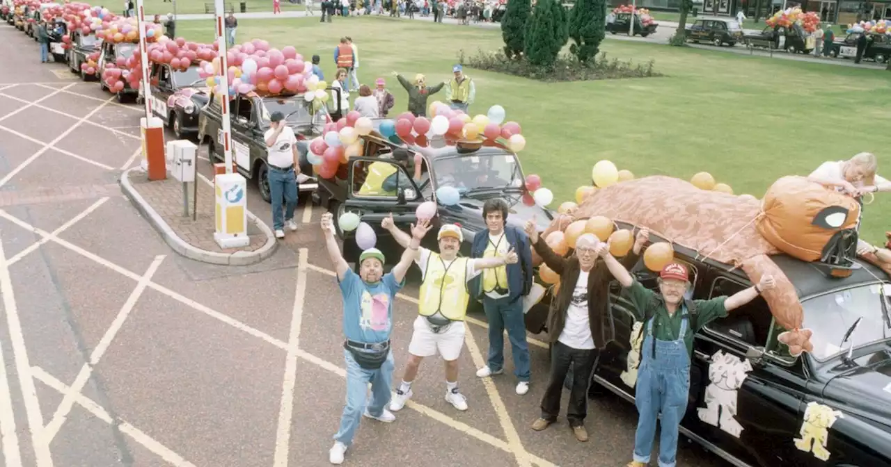 Lost 'convoy of happiness' gave kids free taxi rides to Blackpool