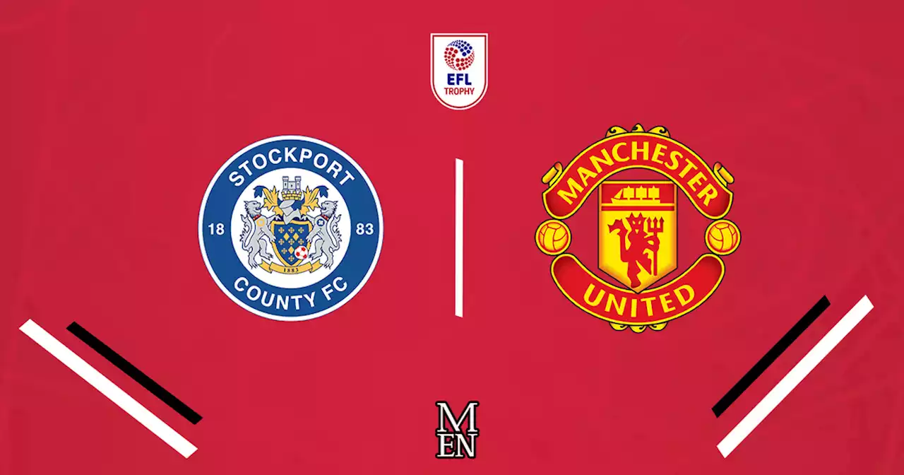 Stockport vs Man United U21s LIVE