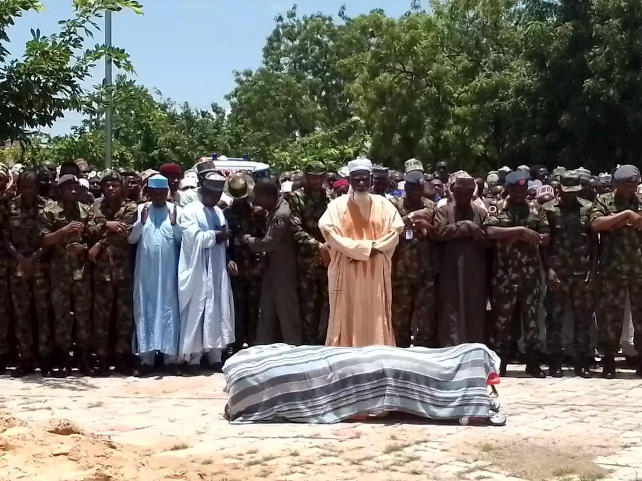 PICTORIAL: Pilot of crashed air force jet laid to rest